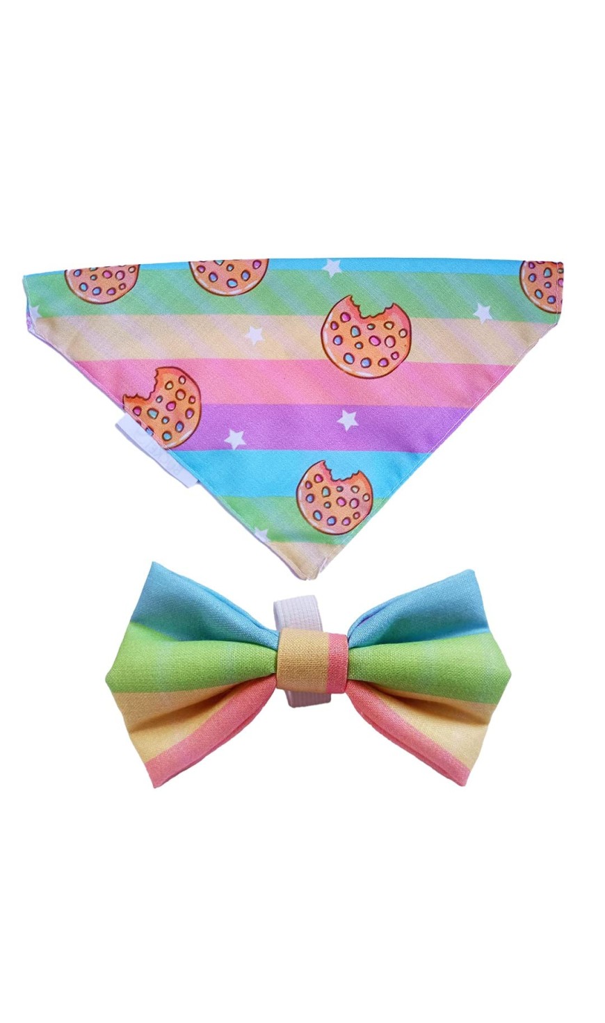 Rainbow Colours Bow Tie